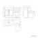 Capri Slate Grey Combination Vanity Basin and Aruba Toilet 1350mm - Chrome Handles