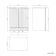 Crete Fluted Linen White Vanity with Marble Top 600mm - Excludes Counter Top Basin