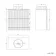 Crete Fluted Linen White Vanity Drawer with Marble Top & Nevis Basin 800mm