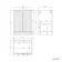 Crete Fluted Apex Oak Basin Vanity 600mm