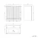 Crete Fluted Apex Oak Basin Vanity 800mm