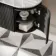 Positano Black Oak Curved Wall Hung Vanity Drawer with Carrara Marble Top 1500mm - Basin Not Included