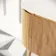 Positano Natural Oak Curved Vanity Unit with Matt White Stone Top 1500mm - Basin Not Included