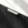 Cayman Black Oak Wall Hung Slimline Basin Drawer Vanity 800mm - Chrome Handle