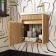 Hawaii Natural Oak Wall Hung Slimline Basin Vanity 400mm