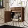 Hawaii Natural Walnut Wall Hung Slimline Basin Vanity 400mm