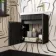 Hawaii Black Oak Wall Hung Slimline Basin Vanity 400mm