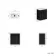 Hawaii Black Oak Wall Hung Slimline Basin Vanity 400mm
