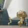 Abingdon 1500mm Single Ended Roll Top Bath - Brushed Brass Ball Feet