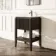 Maru Black Oak Carrara Marble Vanity Unit & Undermount Basin 600mm