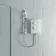 Gainsborough Slim Duo Electric Shower White 10.5kW