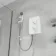 Gainsborough Slim Mono Electric Shower White 8.5kW