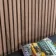 Trepanel® Autumn Brown Oak Acoustic Wood Wall Panels