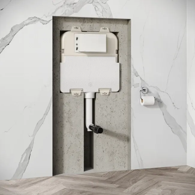 Idaho Pneumatic Concealed Cistern without Flush Plate