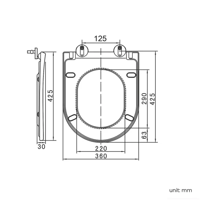 Kansas Traditional Rimless Close Coupled Toilet With Premium Soft Close Seat