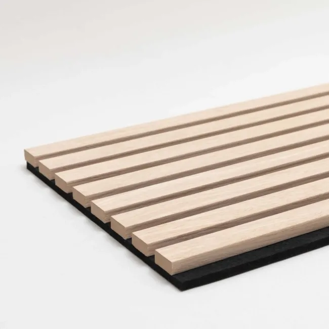 Trepanel® Oak Acoustic Half Wood Wall Panels