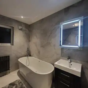 Haisley Illuminated LED Mirror Cabinet 700x500mm