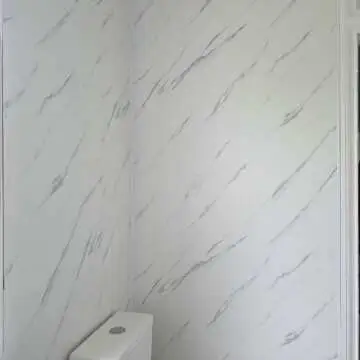 Trepanel Aqua® Matt Carrara Marble Effect PVC Shower Wall Panel
