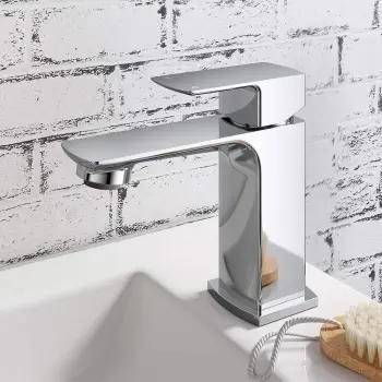 Mersey Chrome Cloakroom Basin Mixer Tap