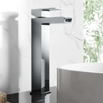 Avon Chrome Waterfall High Rise Basin Mixer Tap