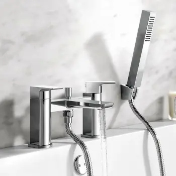 Ribble Chrome Bath Filler & Handheld Shower