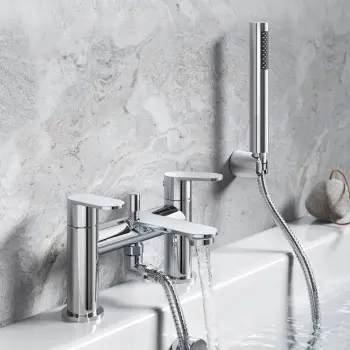 Avill Chrome Bath Filler & Handheld Shower