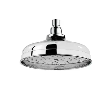 200mm Chrome Traditional Brass Shower Head