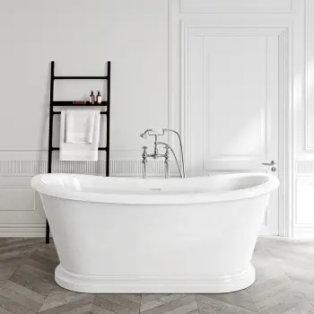 Mayfair 1700mm Freestanding Roll Top Slipper Bath