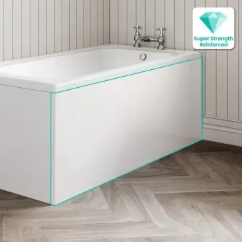 1400 Super Strength Reinforced Acrylic Straight Bath Front Panel