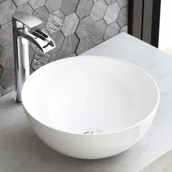 Oakland Round Counter Top Basin 355mm