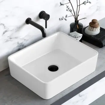 Troy Rectangular Counter Top Basin 480mm