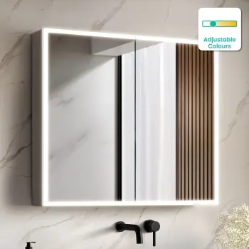 Margot Illuminated LED Mirror Cabinet 700x800mm