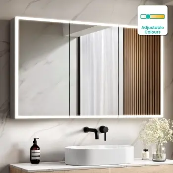 Margot Illuminated LED Mirror Cabinet 700x1200mm