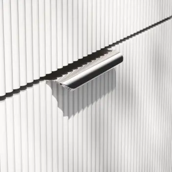 Chrome Flat Furniture Handle