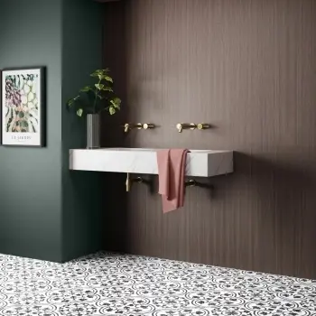 Trepanel Style® Walnut Wood Effect Matt WPC Laminated Wall Panel