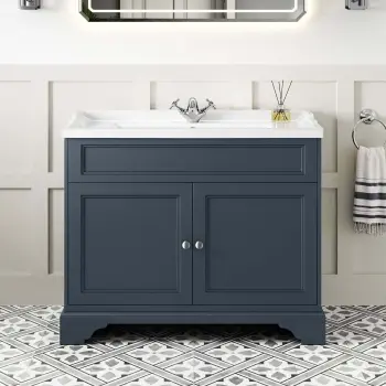 Lucia Inky Blue Basin Vanity 1030mm