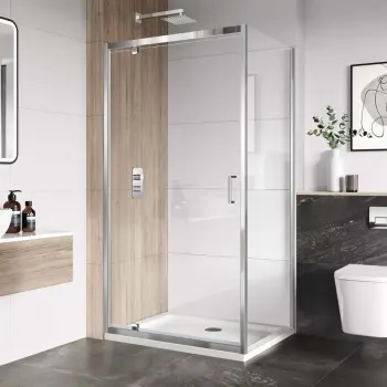 London 6mm Pivot Shower Enclosure 1000x800mm