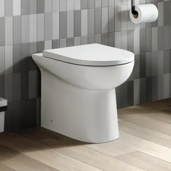 Aruba Rimless Back To Wall Toilet With Soft Close Seat