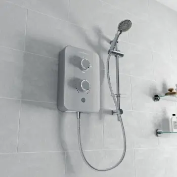 Gainsborough Slim Duo Electric Shower Titanium Grey 8.5KW