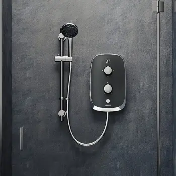 Aqualisa eMOTION Electric Shower - 9.5KW - Space Grey