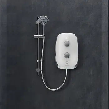Aqualisa eMOTION Electric Shower - 9.5KW - Arctic White
