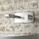 Lea Chrome Wall Mounted Basin Mixer Tap