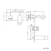 Severn Matt Black Wall Mounted Basin Mixer Tap