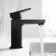 Soar Matt Black Basin Mixer Tap