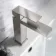 Dart Brushed Stainless Steel Basin Mixer Tap