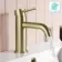 Selma Brushed Brass Basin Mixer Tap