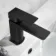 Ribble Matt Black Basin Mixer Tap