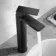 Ribble Matt Black High Rise Basin Mixer Tap