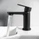 Avill Matt Black Cloakroom Basin Mixer Tap