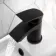 Spey Matt Black Cloakroom Basin Mixer Tap